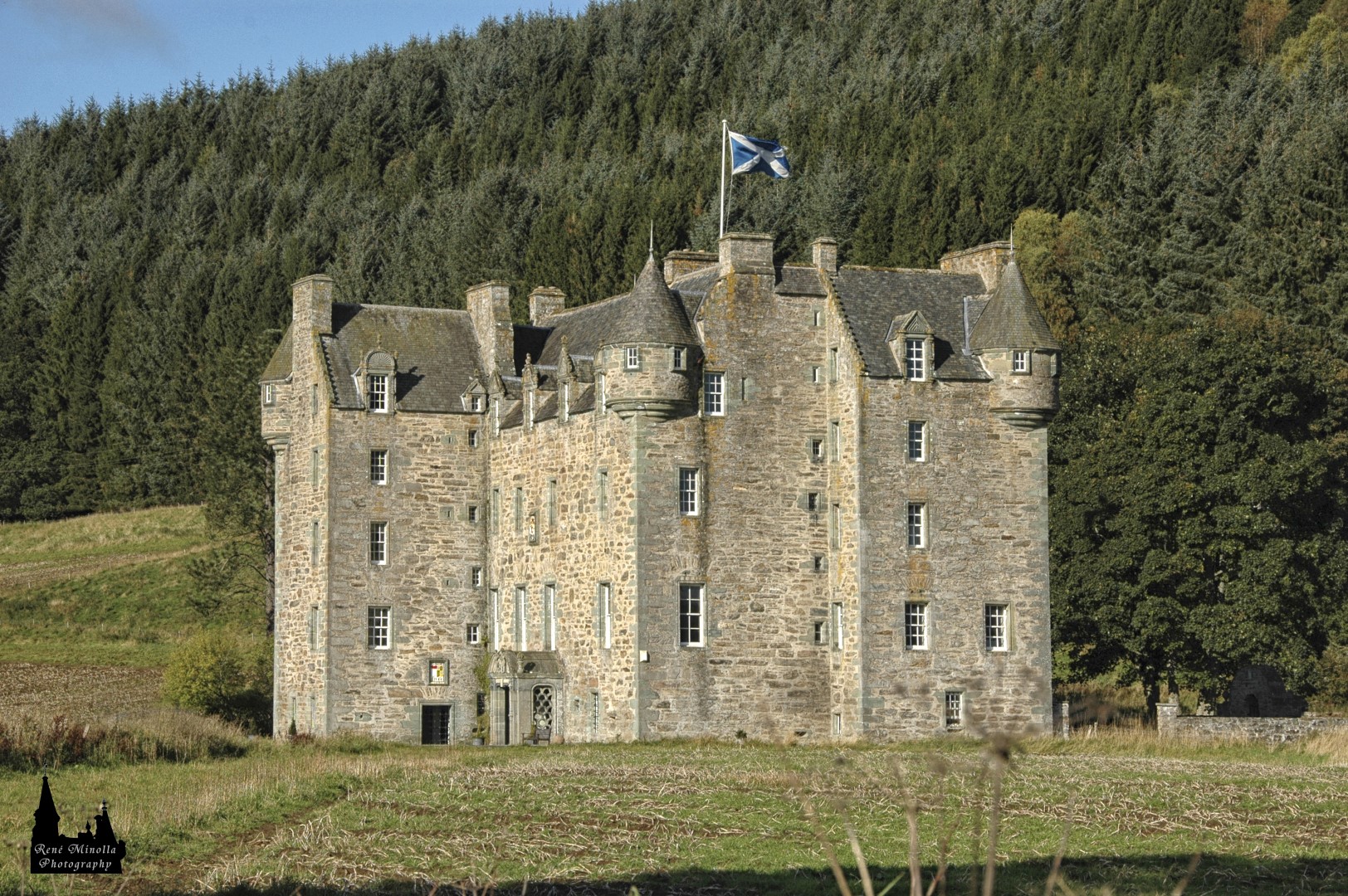 Castle Menzies, Weem, Aberfeldy, Schottland